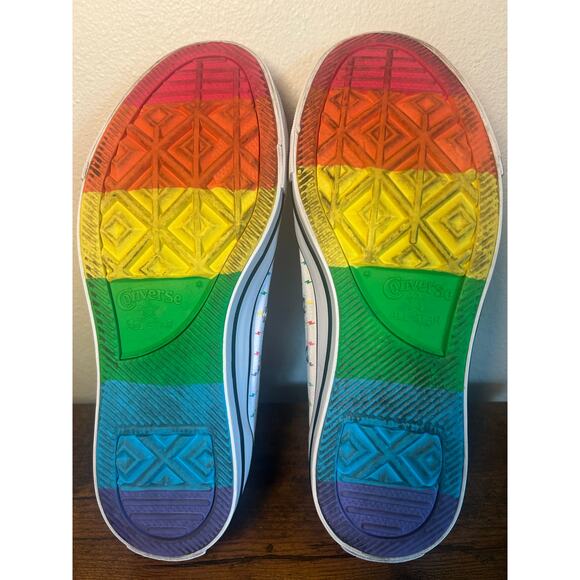 Converse Chuck Taylor All Star 2019 Pride Low Top sneakers Size WMNS 7/Mens 5 - Picture 10 of 11
